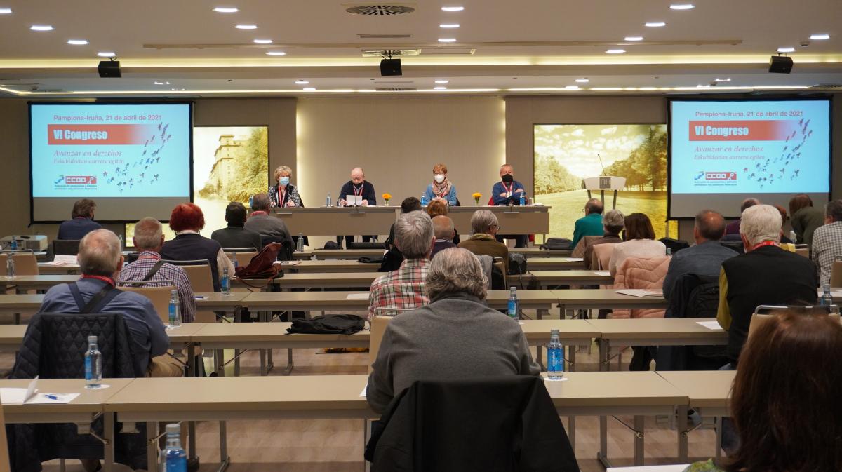 Congreso de la Federacin de Pensionistas de CCOO de Navarra