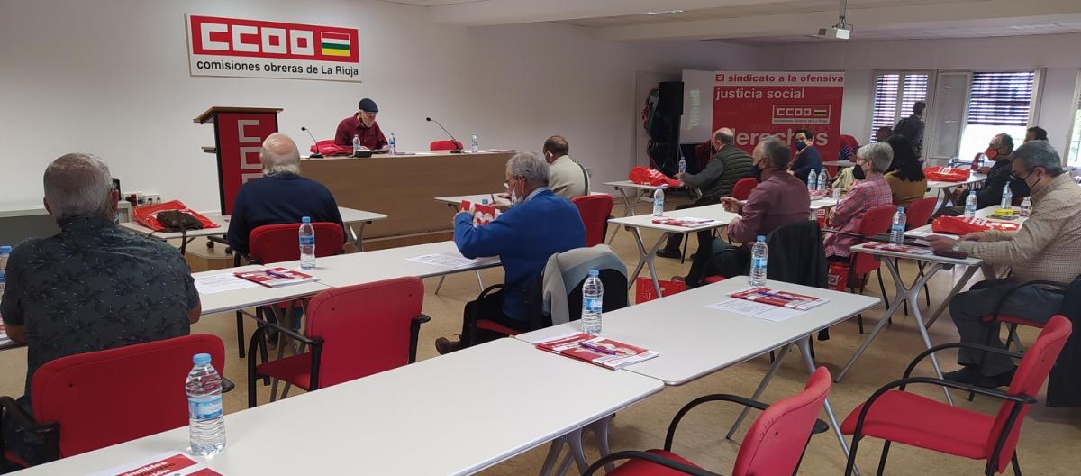 12Congreso Regional de la Federacin de Pensionistas y Jubilados de CCOO de La Rioja