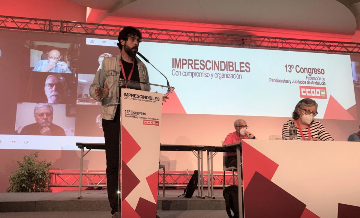 Carlos Aristu, Secretario general de CCOO de Sevilla