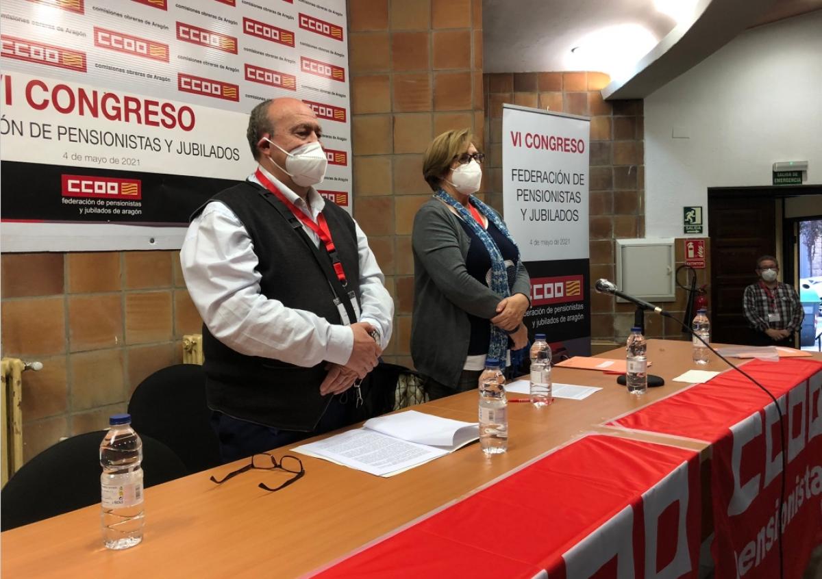 VI Congreso de la Federacin de Pensionistas y Jubilados de CCOO de Aragn