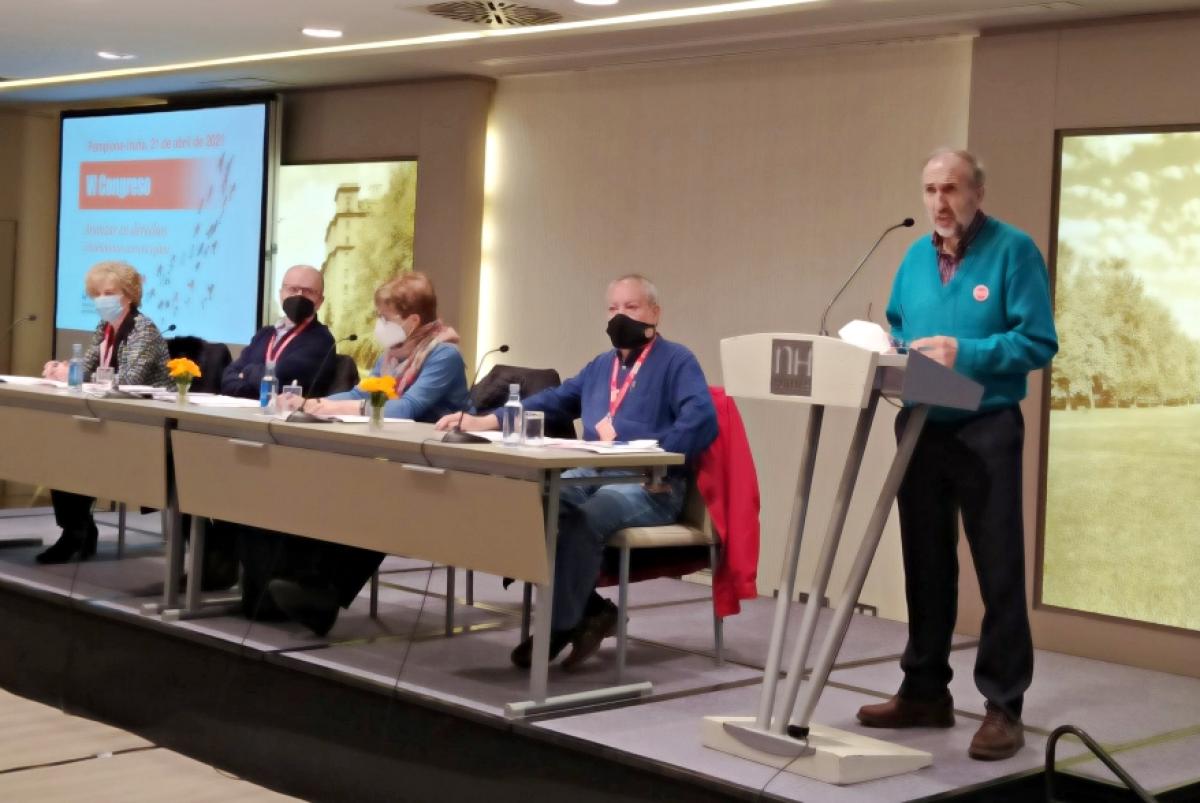 Julin Gutirrez, Secretario General de Pensionistas de CCOO
