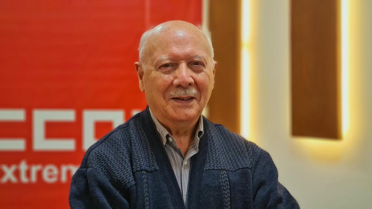 Vctor Jess Gonzlez, nuevo secretario general de la Federacin de Pensionistas y Jubilados de CCOO de Extremadura