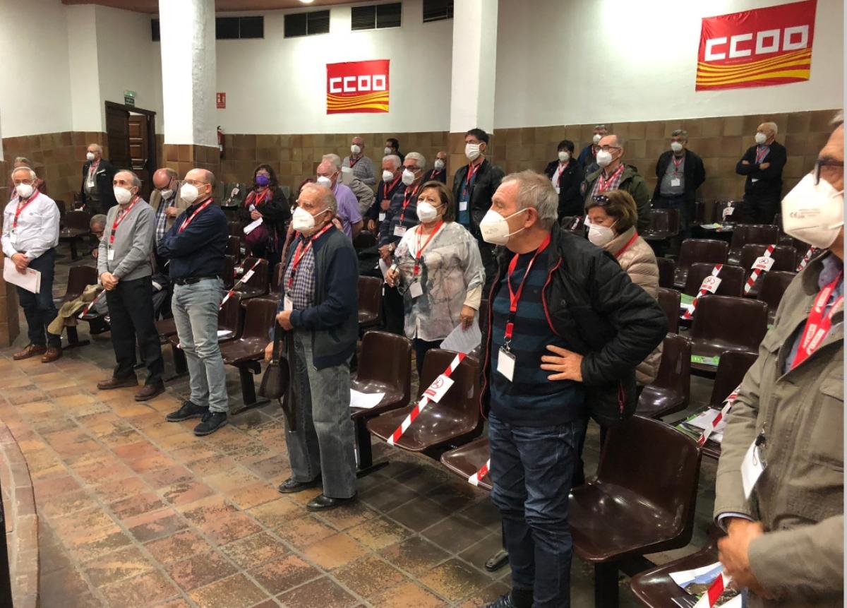 VI Congreso de la Federacin de Pensionistas y Jubilados de CCOO de Aragn