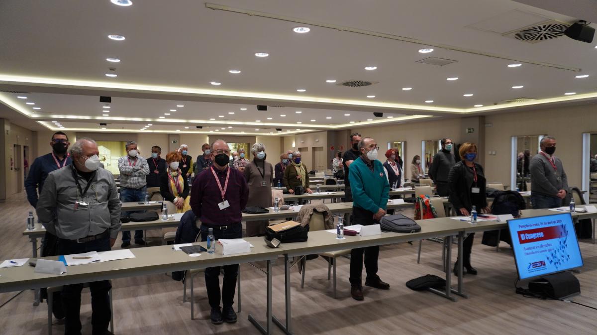VI Congreso de la Federacin de Pensionistas y Jubilados de CCOO de Navarra