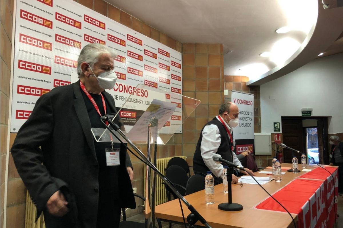 VI Congreso de la Federacin de Pensionistas y Jubilados de CCOO de Aragn