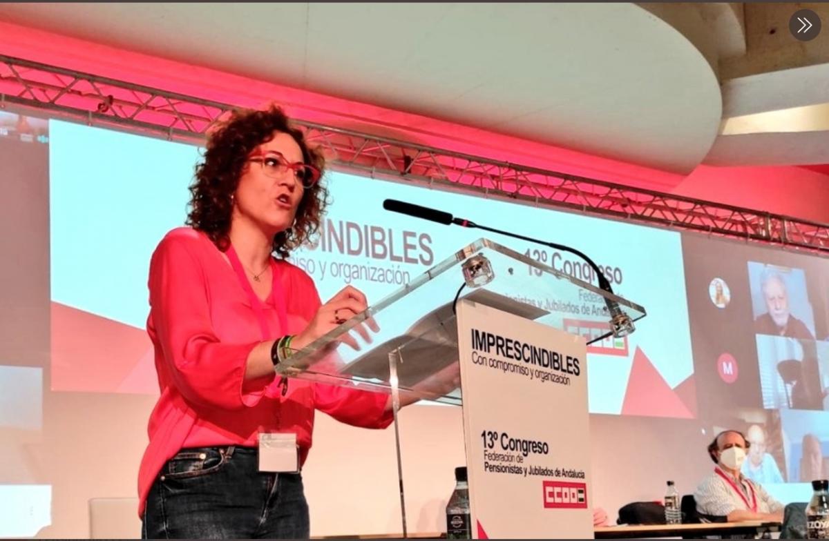 Nuria Lpez, Secretaria general de CCOO-Andaluca