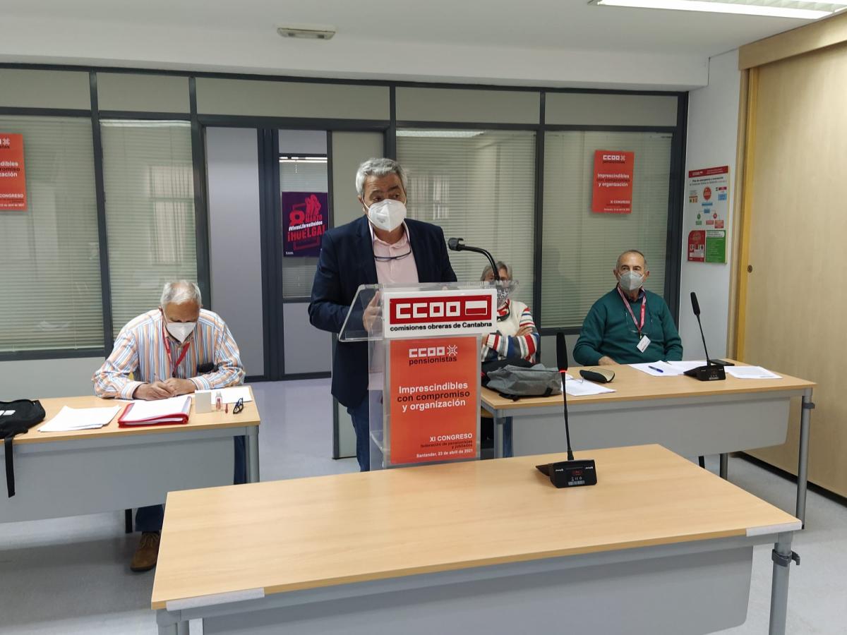 Carlos Snchez, Secretario General de CCOO de Cantabria
